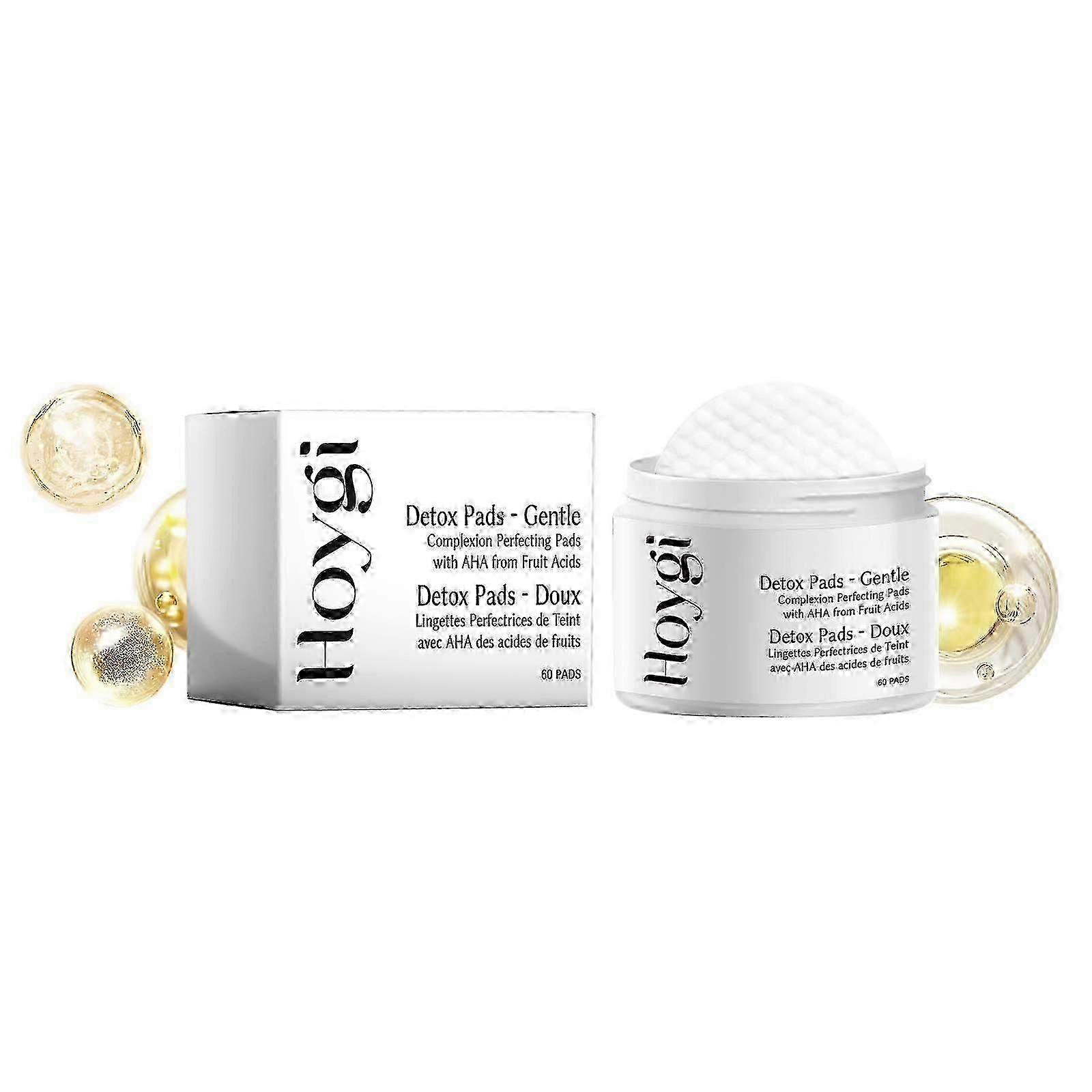 Detox Pads for Deep Exfoliation, Hydration & Pore Refinement 60 Pads