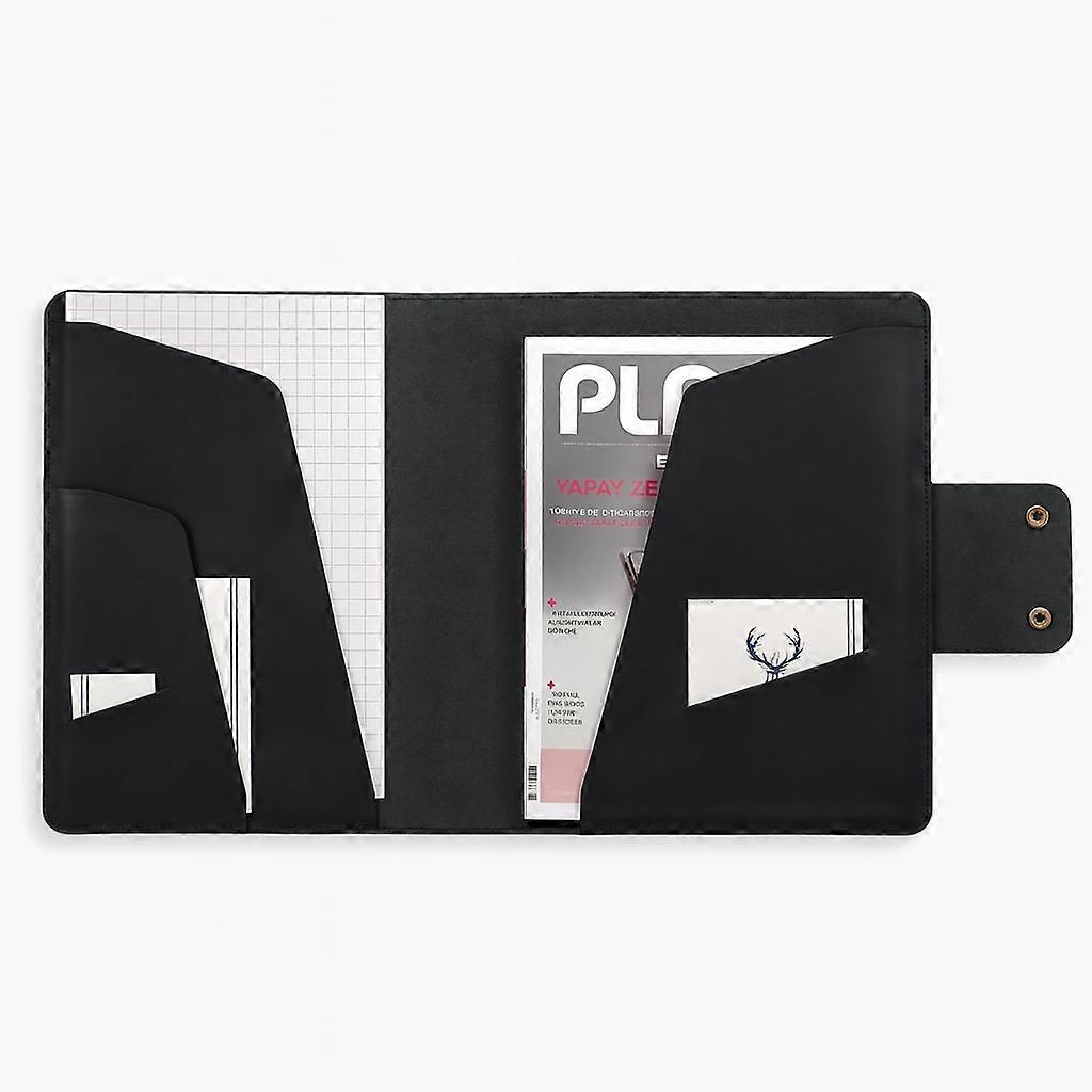 Handcrafted Full-grain Leather A4 Organizer – Flap Closure Document Holder