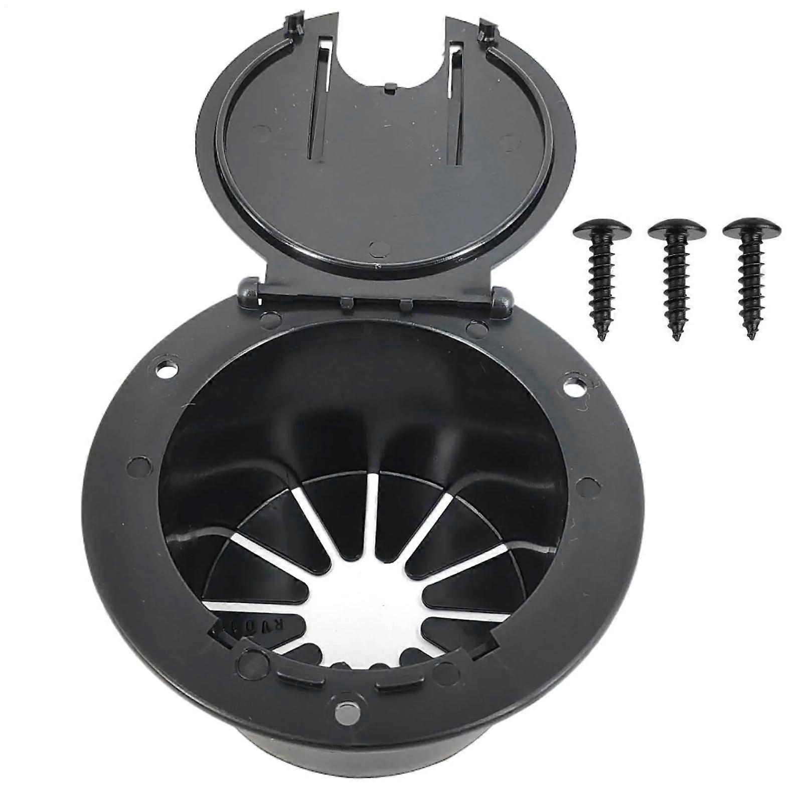 RV Power Cord Cover UVResistant Shore Cable Protector with Durable Round Hatch for RV Hookup