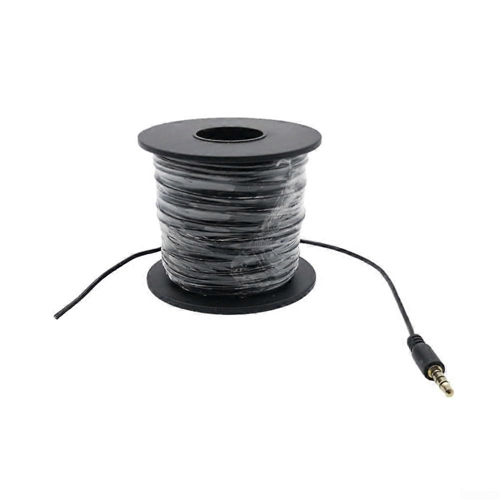 Durable 1.8mm Tinned Copper Fishing Camera Cable 3000cm with  Pull Strength and 3.5mm Audio