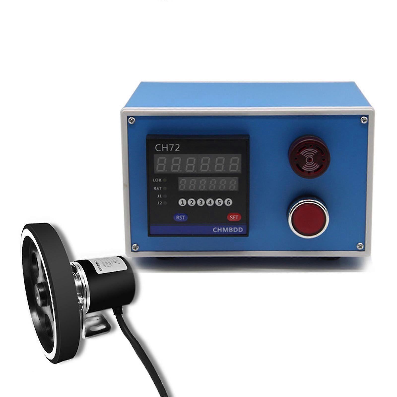 Digital Length Gauge Roll Wheel Counter Length Counter Unit Encoder Tool js