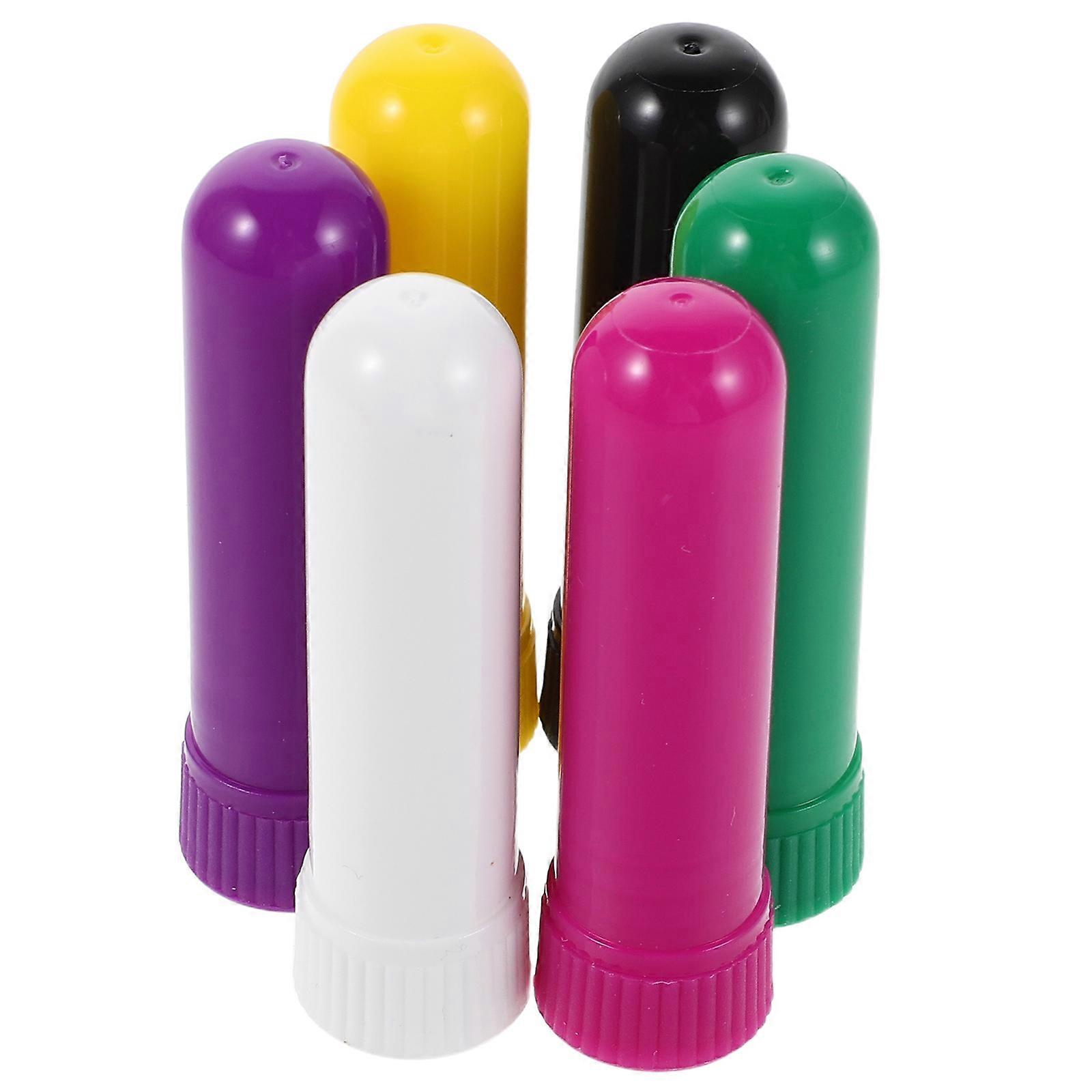 Essential Oil Nasal Breath Stick for Refillable Aromatherapy 6Pcs Pack