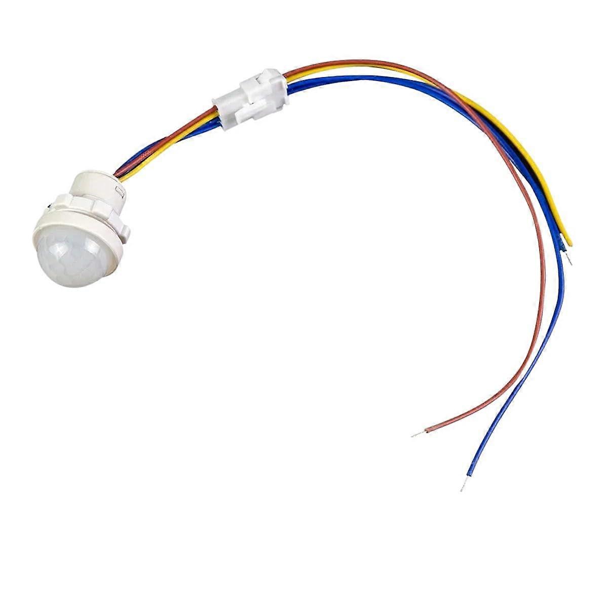 AC110240V DC1224V PIR Motion Sensor Light Switch, Smart Infrared Detector for LED Lighting