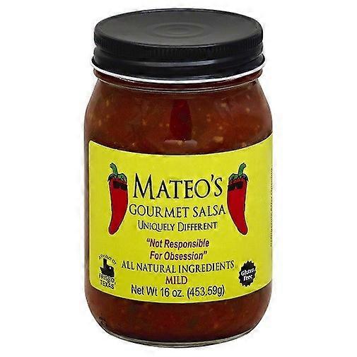 Mateo's Gourmet Salsa Uniquely Different Mild