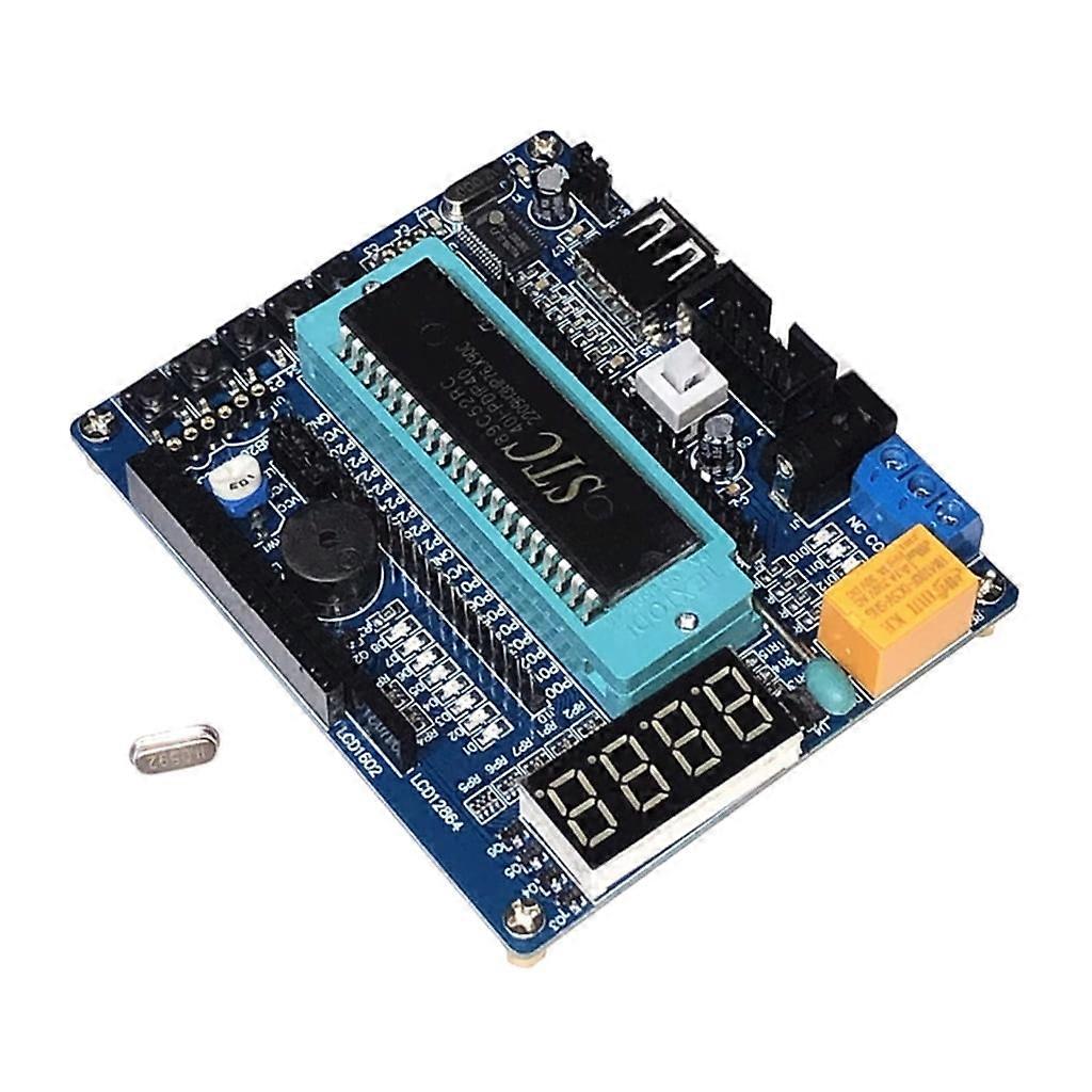 51 Microcontroller Development Board Small System Board STC89C52 Development & Learning Board