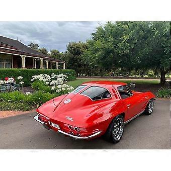 Puzzel/hersenkraker van de Chevrolet Corvette Sting Ray Sport Coupé uit 1963 (V0563)