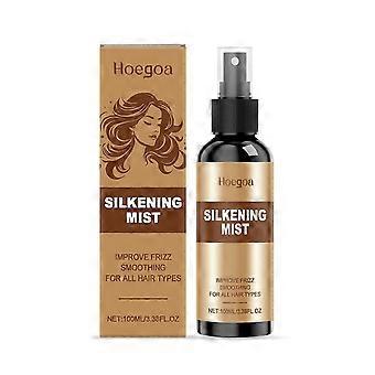 Kruiden Haarverzorgingsolie, Silkening Mist Spray, Verzacht Pluizen, Repareert Droog Beschadigd Haar & Gespleten Haarpunten, Diepe Hydratatie & Voedt, 100ML