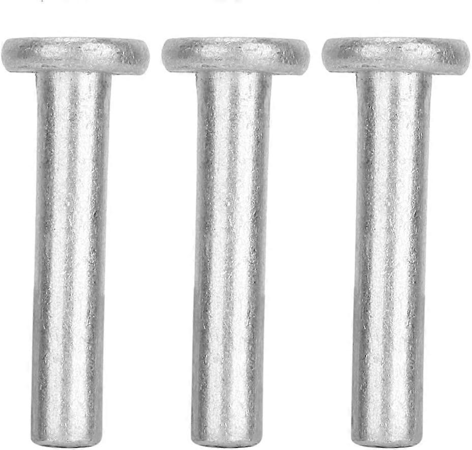 100pcs nails M4 * 25 (flat headed solid aluminum rivets)