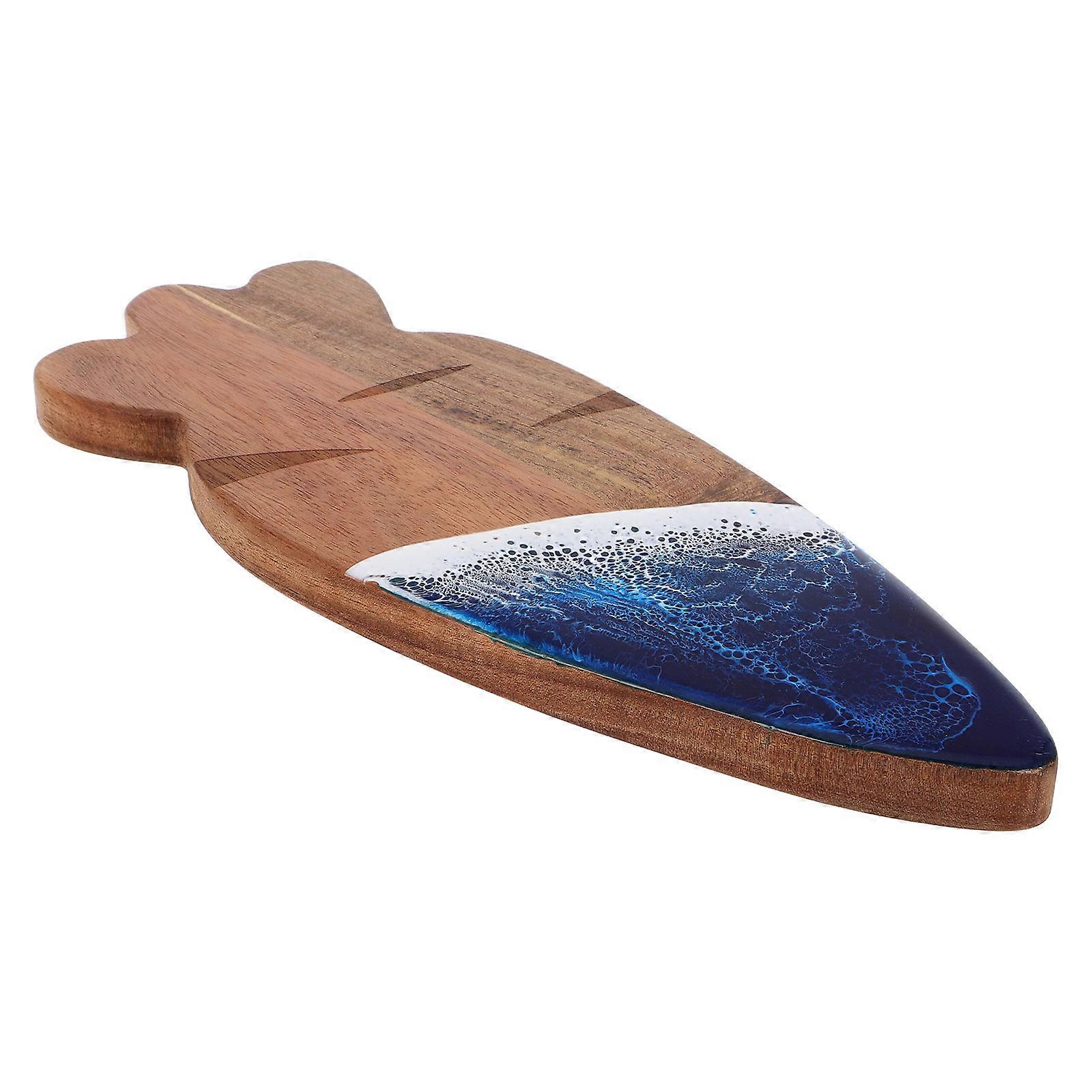Decorative Surfboard Wall Decor Cutting Board for Serving 4Pcs Set