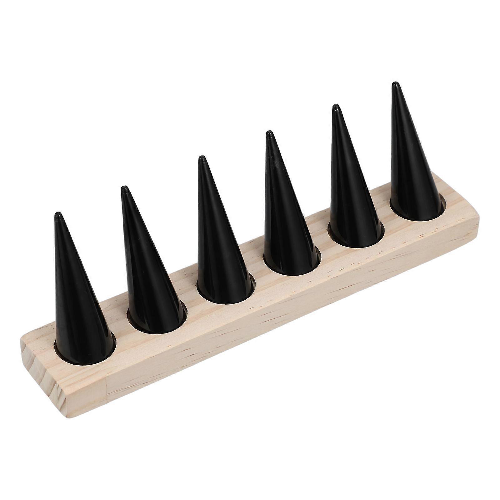 Finger Ring Display Stand with Cone Shape Holder 3Sets