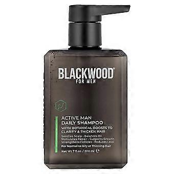 Blackwood For Men, Active Man Daily Shampoo, For Normal to Oily or Thinning Hair , 7 fl oz (200 ml),