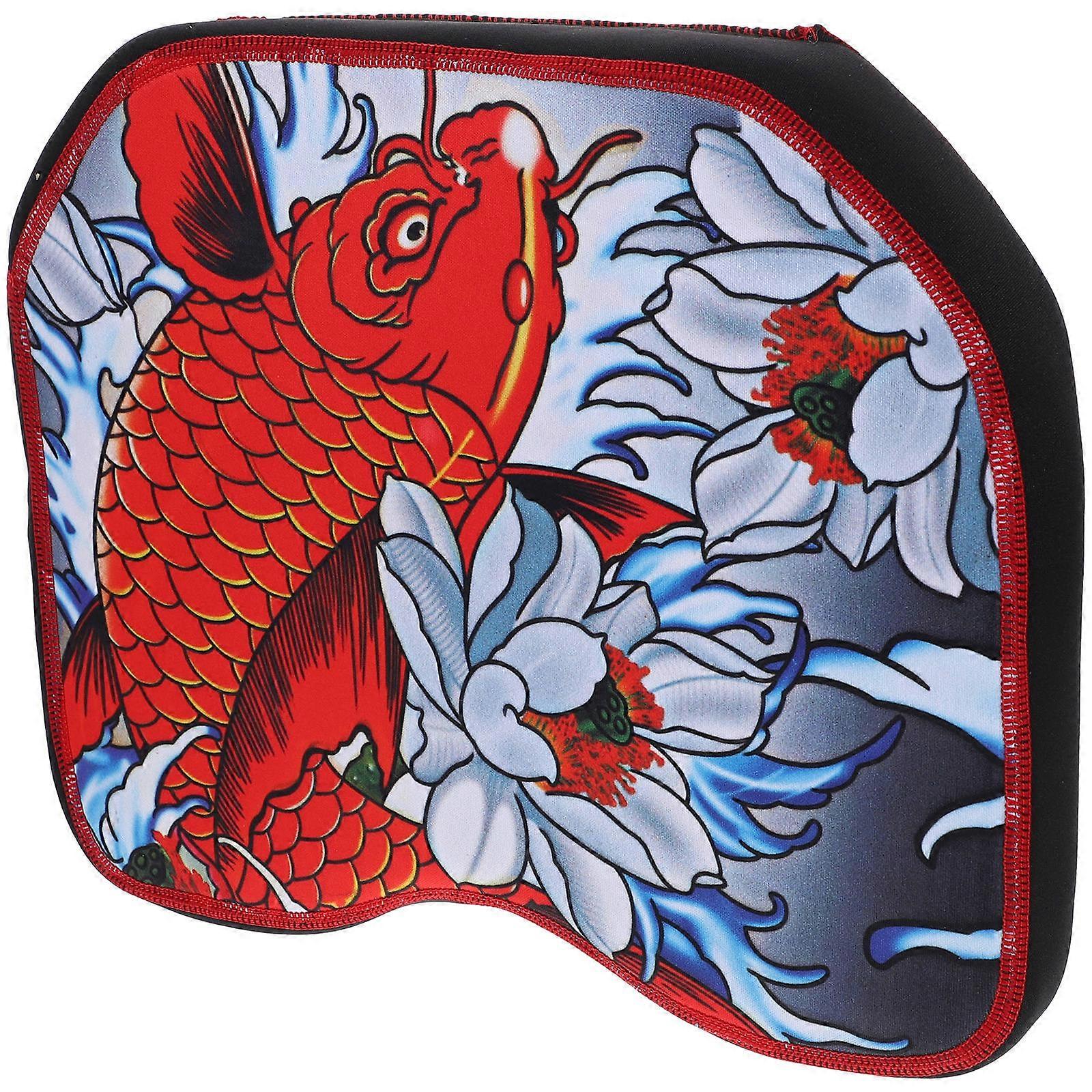 Almofada de pesca para caiaque, pesca e camping (preta).
