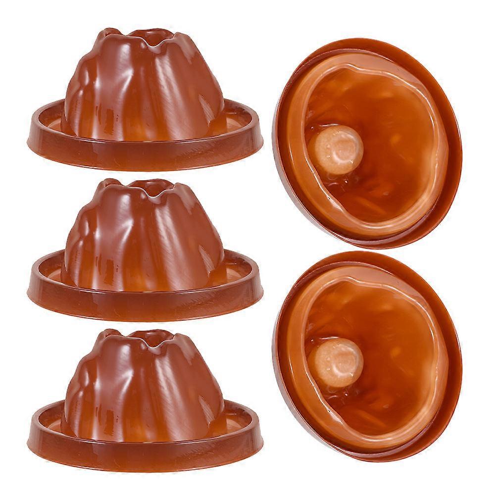 Volcano Science Model Plastic for Volcano Eruptions Base 15Pcs DIY Set