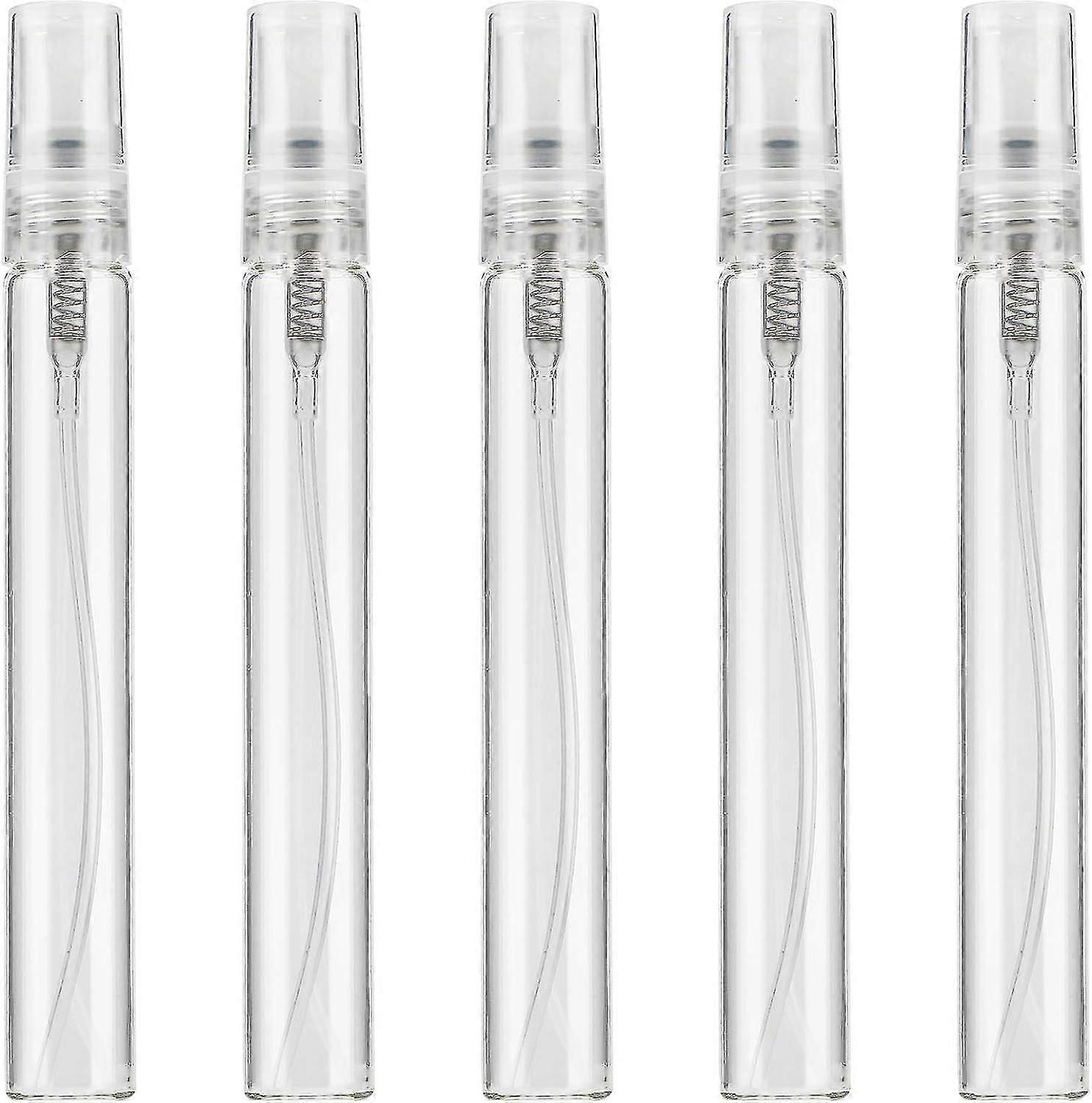 5pcs 10ml Clear Spray Bottle Refillable
