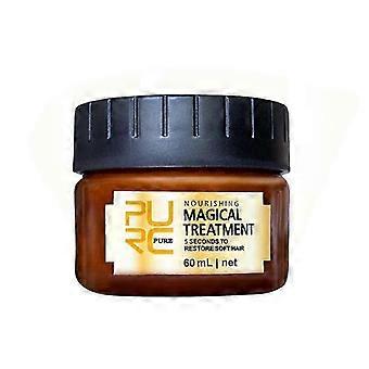 Magical Hair Mask Keratin Straighten Nourish Restore Soft 5 secondes Répare les cheveux abîmés