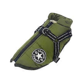Warm Waterproof Dog Jacket With Harness For Small/large Dog Winter Cotton Padded S-5xl P2025032600247  HY-26