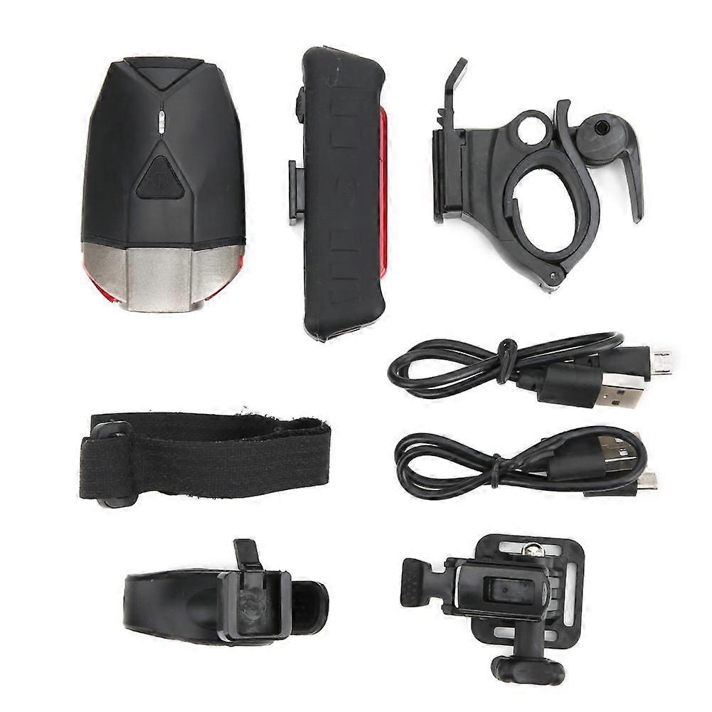 ABS USB Charging Bike Front Light & Tail Lamp