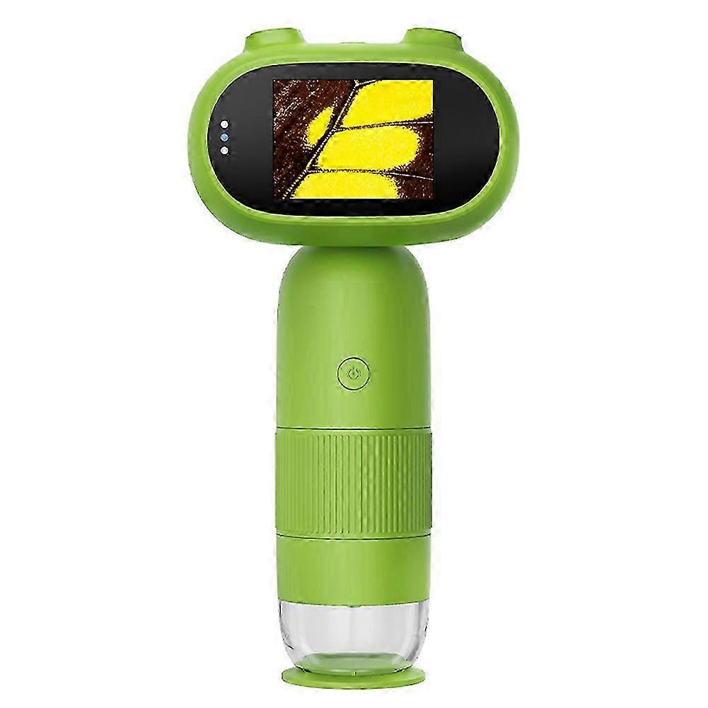 Digital Microscope Handheld Microscope with 2inch IPS Screen 1000X Portable Pocket Microscope compatible with K