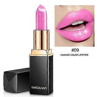 9 väriä vedenpitävä Nude Pink Glitter huulipuna meikki