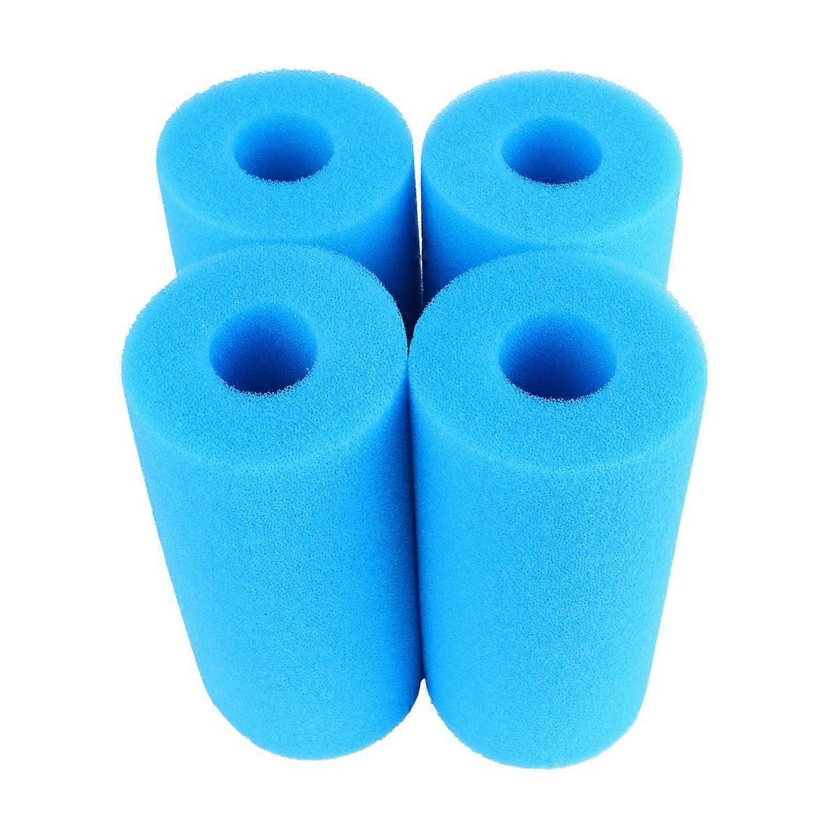 4pcs Filter Sponge Column Swimming Pool Filter Sponge Column Blue Sponge Column (Size 1)