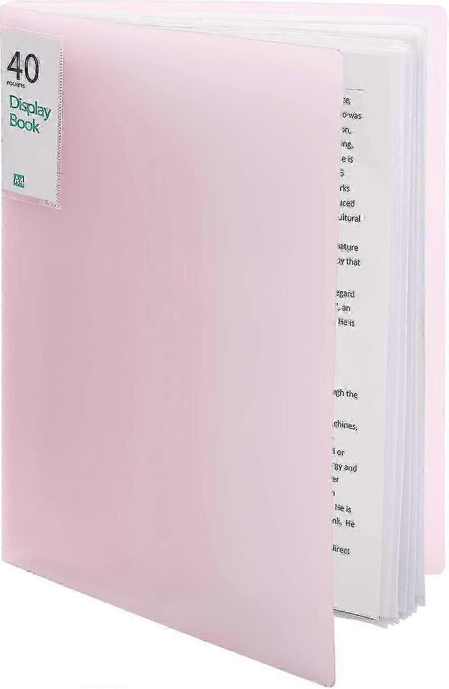 Plastic Folderfile Protectors Book Document Organizer