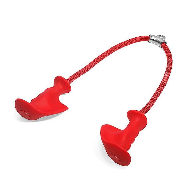 Cable Machine Dual-Handle Rope for Triceps Training and Lat Pulldowns
