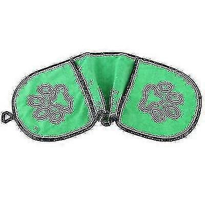 Strong Absorbent Quick-Drying Polyester Towel, 23x65 cm, Green