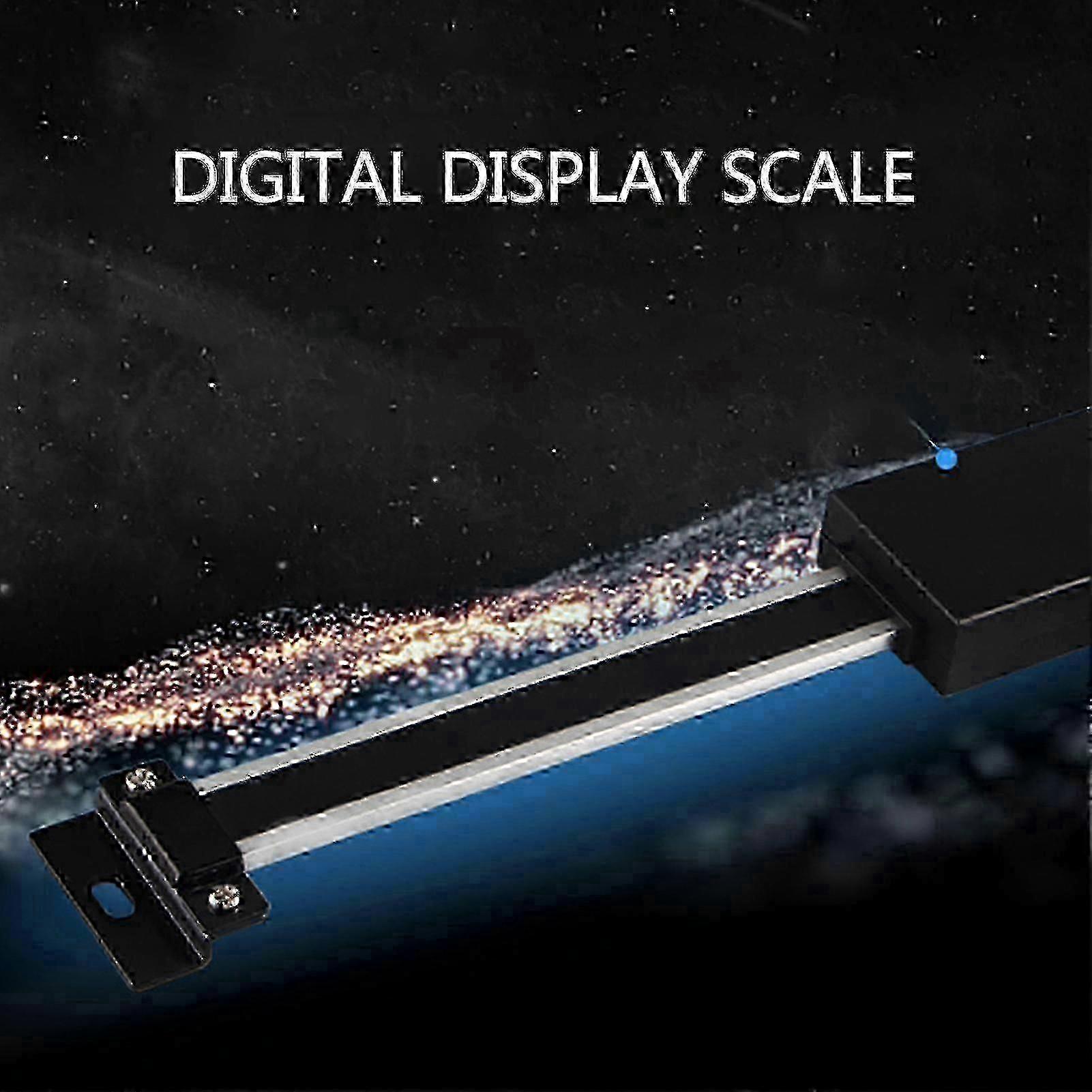 Digital Linear Scale with Remote Display - Multifunctional External Readout Ruler for Precision Measurement