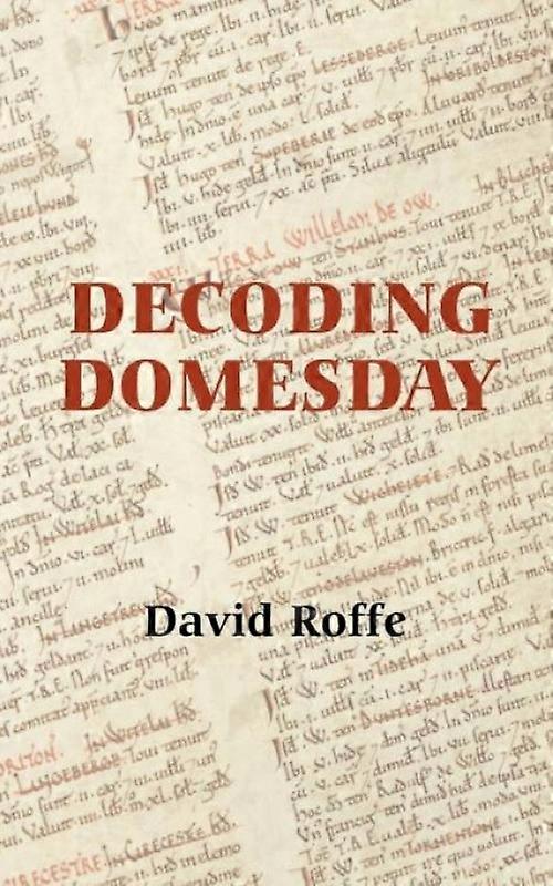 Decoding Domesday - David Roffe - Paperback - English Book - History