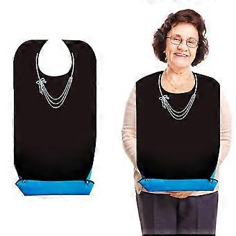 Adult Bibs For Elderly Washable, Waterproof And Reusable Elegant Large Adult Bibs For Women Bibs For Adults With Food