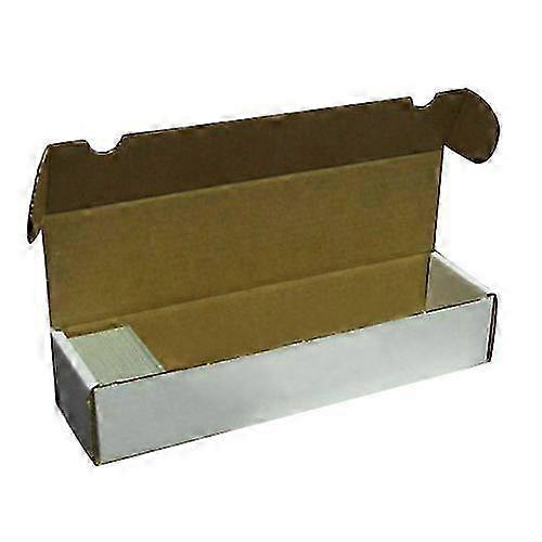 2x BCW 800 Count Storage Box White