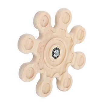 Chinchilla-Kauspielzeug, Kaninchen-Windmühlenspielzeug aus Holz zum Kauen und Spielen