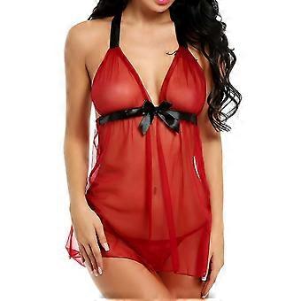 Set di biancheria intima da donna Hollow Out Bustier Lace Lingerie Body Grandi taglie