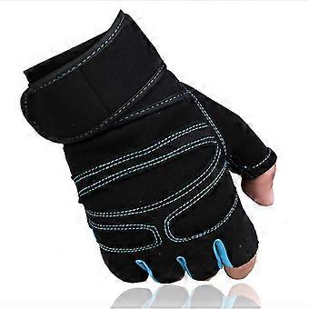 Fitness Gloves with Wrist Support, Reinforced Palm Design for Men and Women
