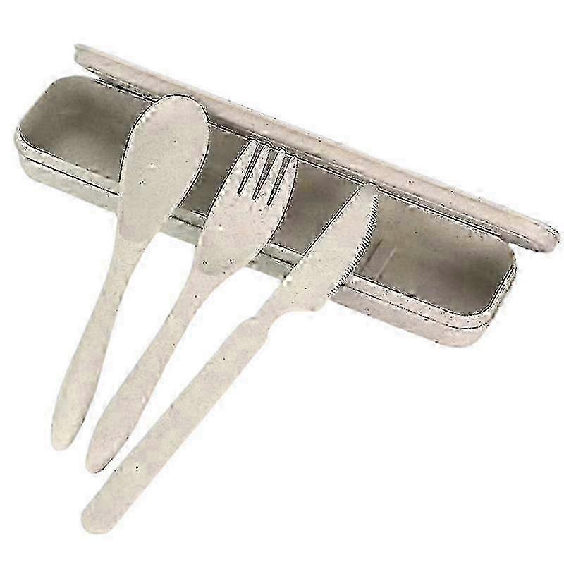 Portable Cutlery Set Compatible withPicnic  Reusable Spoon Fork Knife