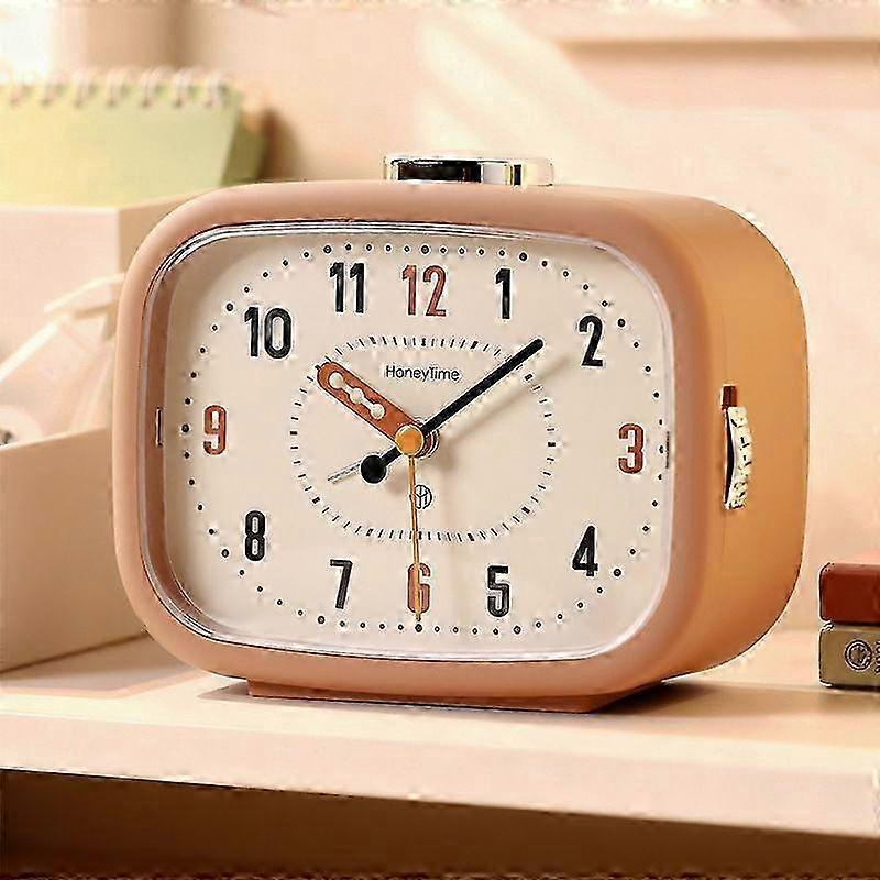 Simple alarm clock features a loud alarm and a silent mode, making it, It also includes a backlight function