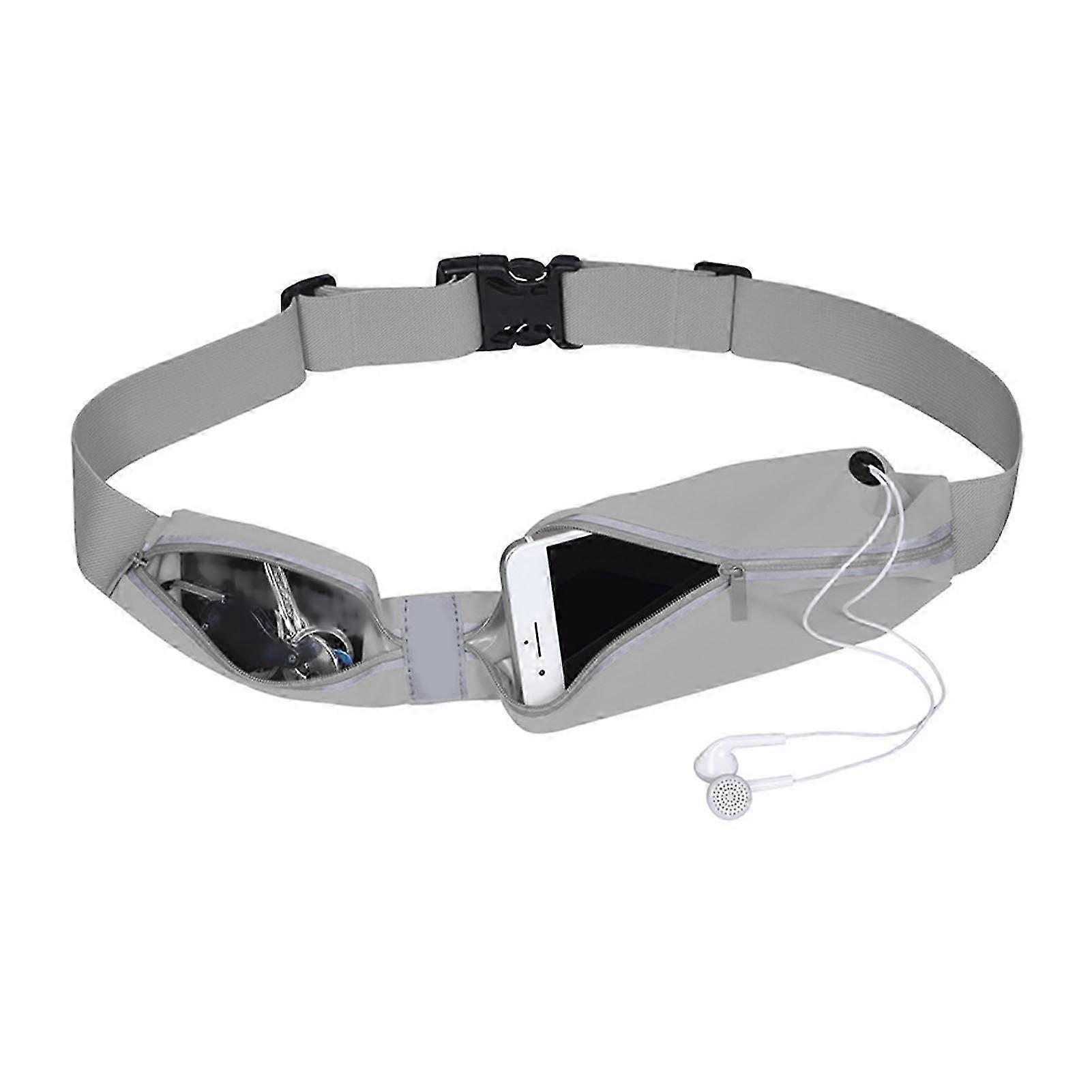 Adjustable Dual-Pocket Running Waist Pack