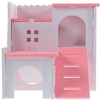 Hamster-Spielzeugversteck, 2-teiliges Set mit kleinem Tierhäuschen-Spielzeug für Haustiere