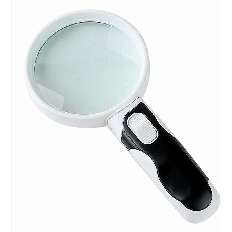 High-Power Scratch-Resistant Magnifier for Low Vision