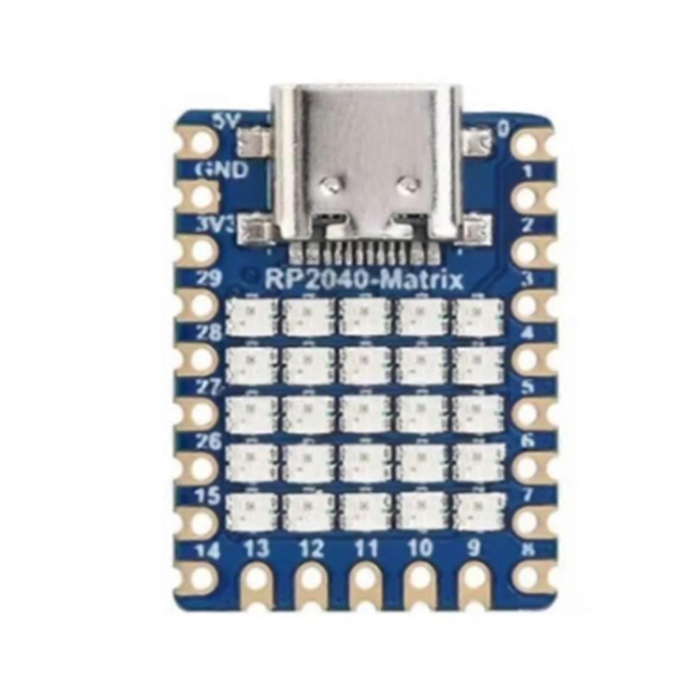 RP2040 Pico Micro Development Board for Raspberry PI Matrix 5x5RGB LED Module Programmable DIY Microcontroller Kit