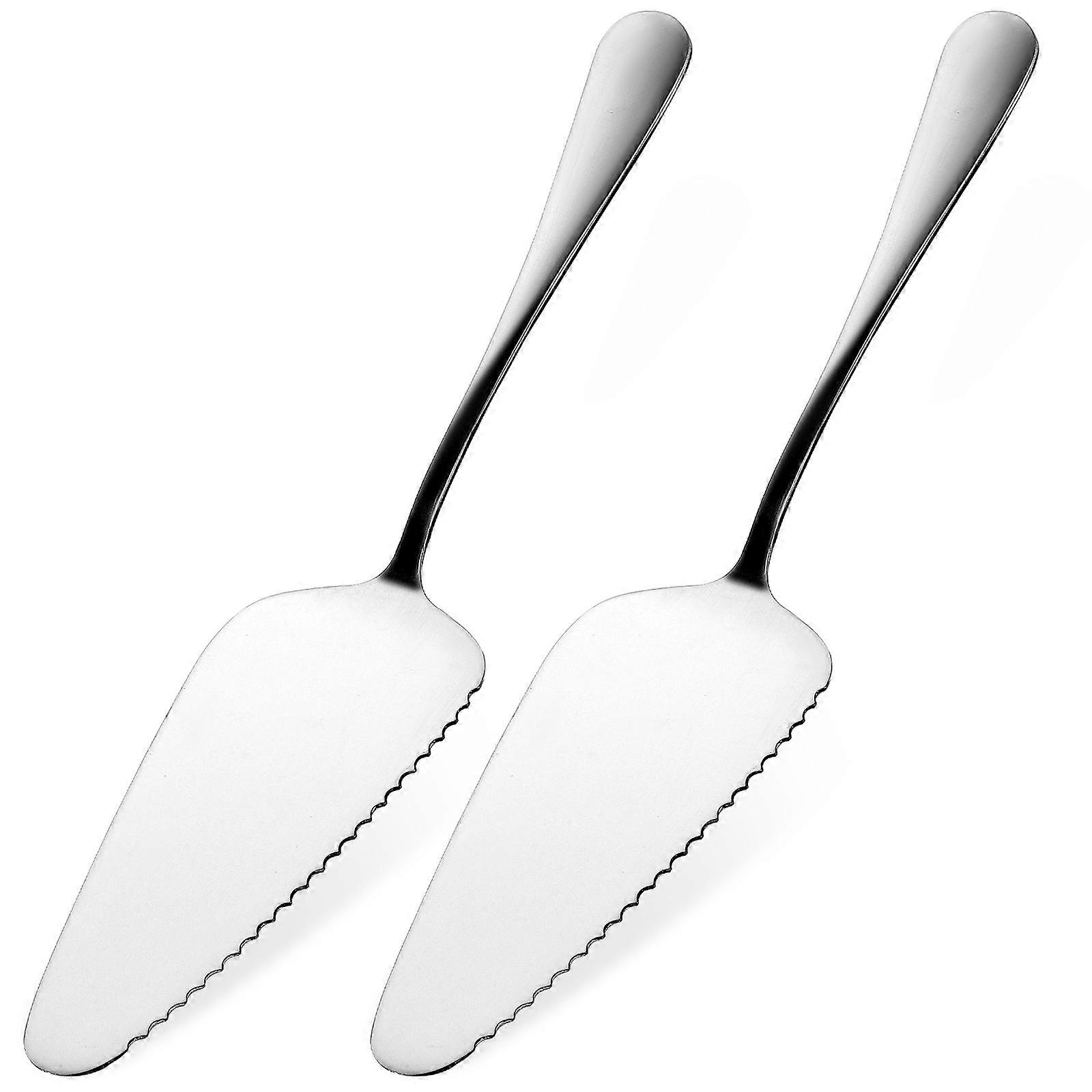 Cake Server for Wedding Serving Stainless Steel Cake 2Pcs