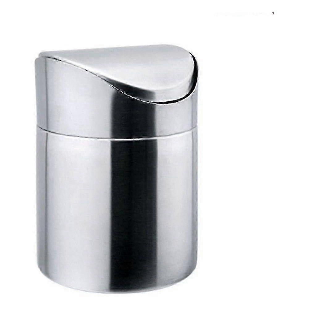 Stainless Steel Swivel Lid Mini Bin