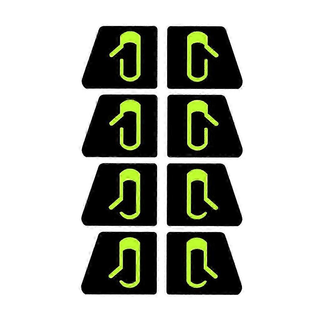 Luminous 3-Door Exit Sticker Set