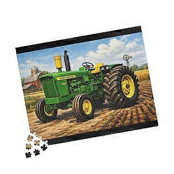 Vintage John Deere 5020 Tractor Puzzle Farm Scene Jigsaw TU272