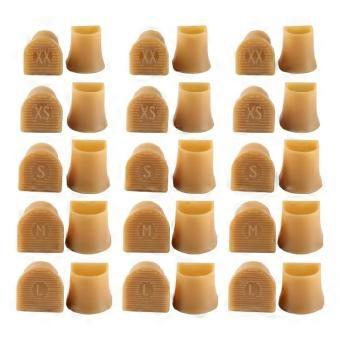 Pack Of 15 Pair Universal High Heel Protectors Cover Prevents Damage From Daily Use On Hard Surfaces
