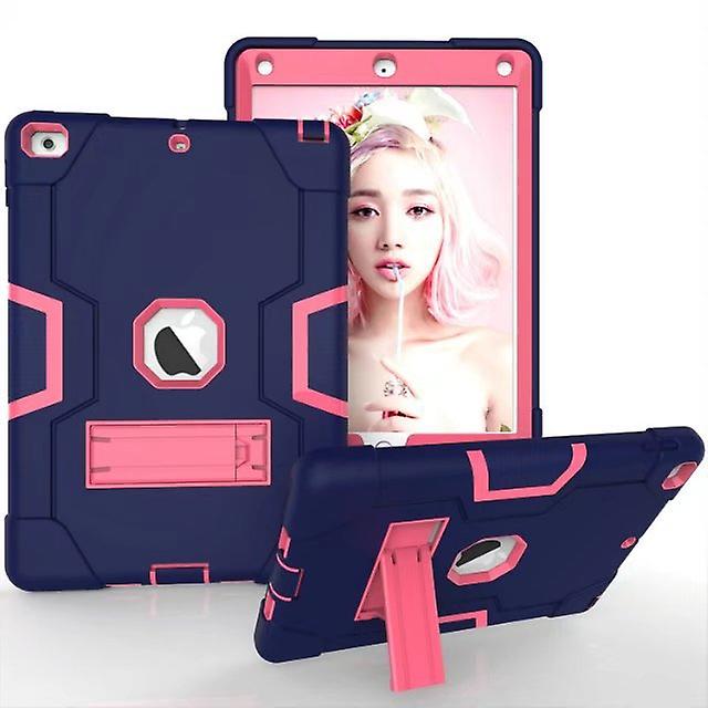 Wekity Case For Ipad 10.2 Inch 2021/2020/2019, Slim Heavy Duty Shockproof Rugged Case With Built-in Stand