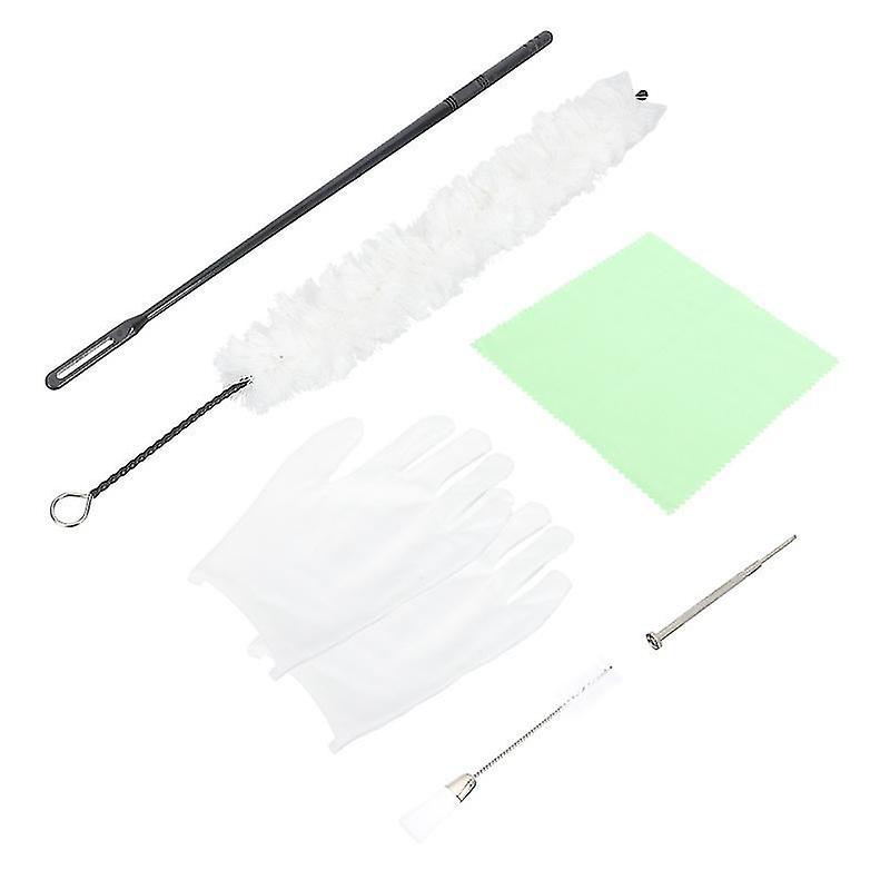 36.5X4cm Saxophone Kits d’entretien 1 ensemble Saxophone Nettoyant Chiffon Embouchure Brosse Saxophone Cl