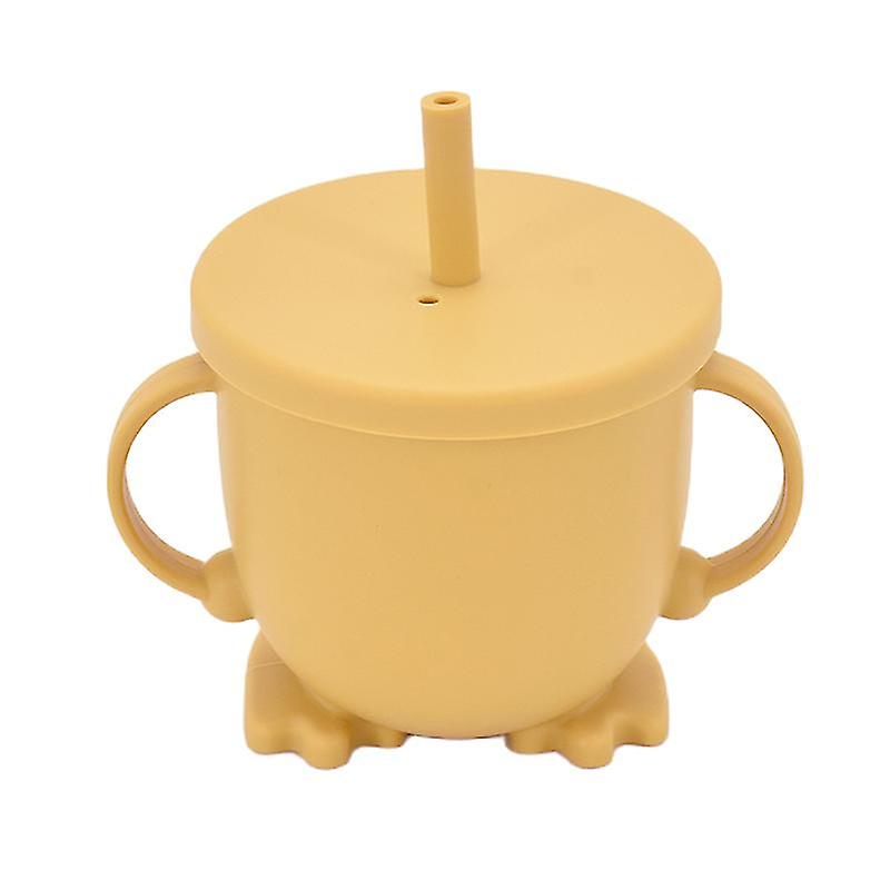 Bpa Free Baby Silicone Feeding Cups Portable Food Grade Learning Cups Snack Container