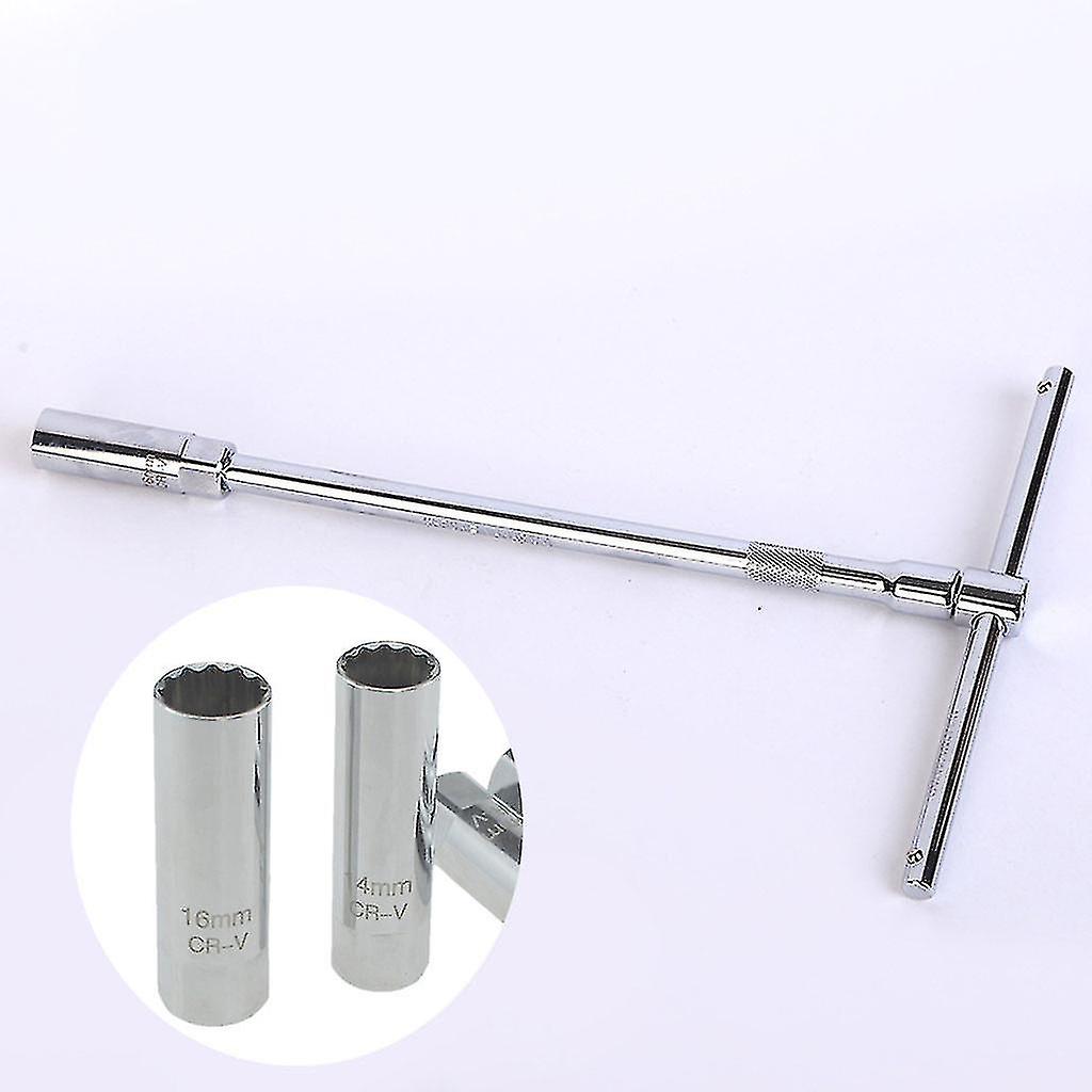 14/16mm Spark Plug Socket 12 Point Remover Wrench Drive Rep Removal Accessory