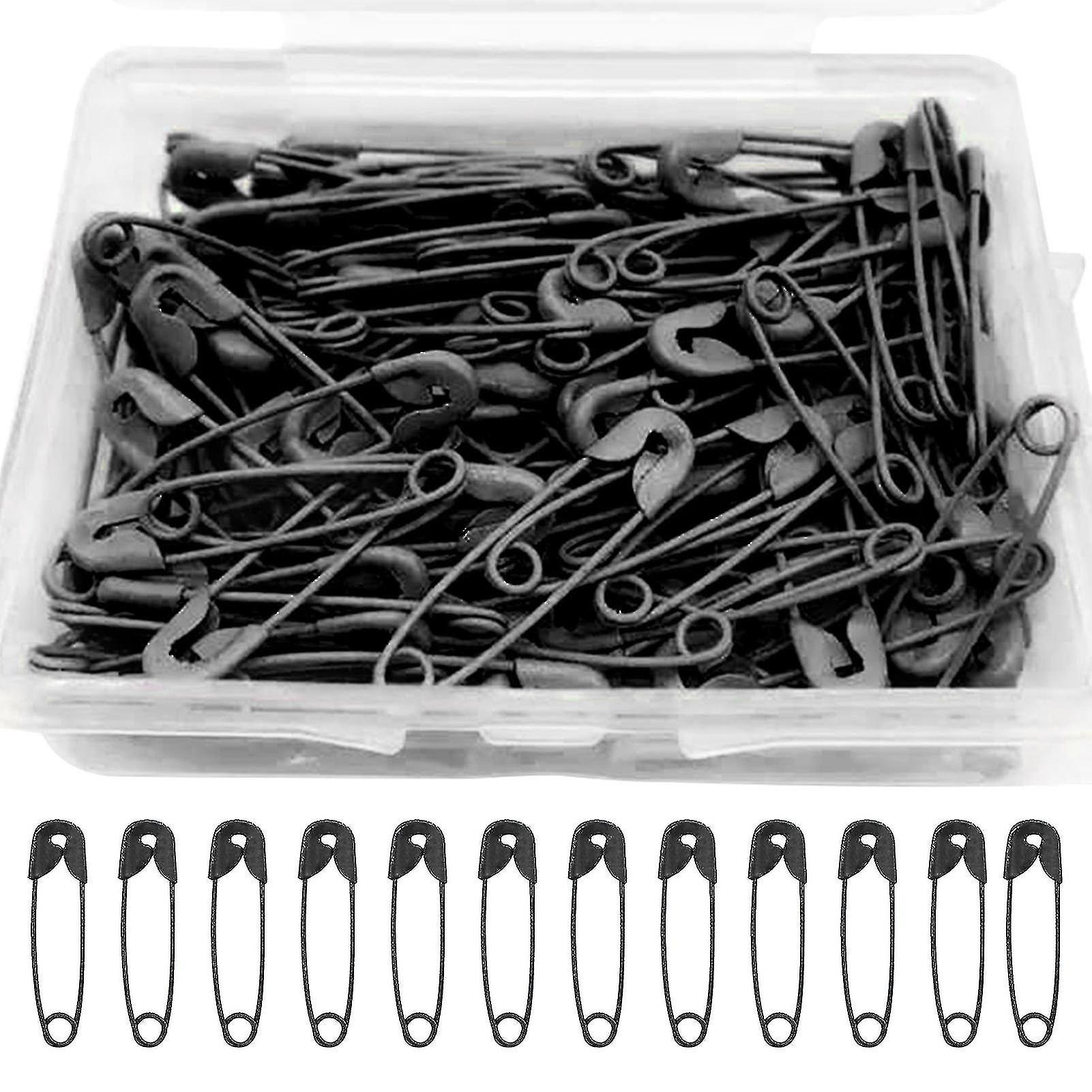 150pcs 19mm Portable With Storage Box Safety Pin Assorted Rustproof For Clothes